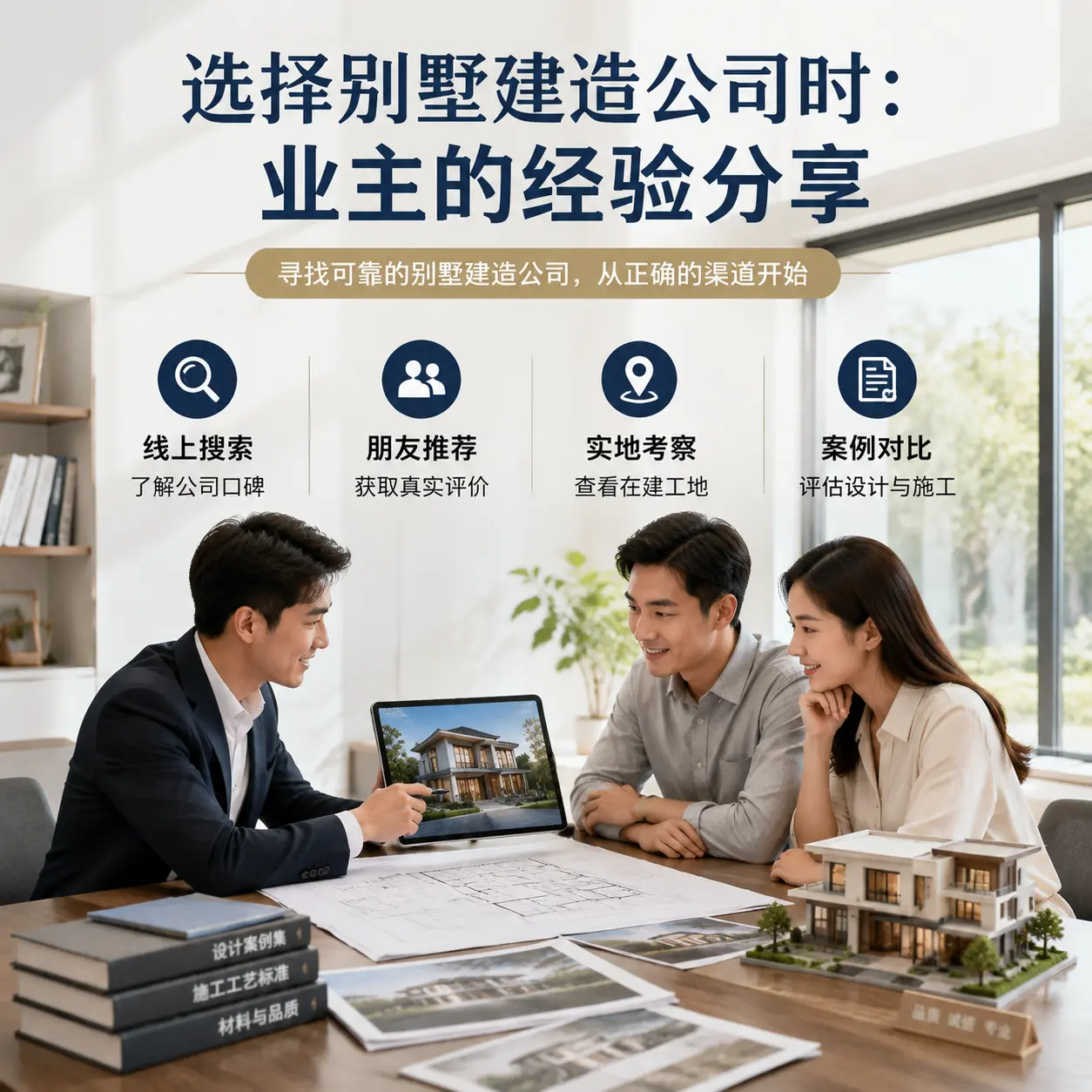 选择别墅建造公司时： 汇川 业主的经验分享