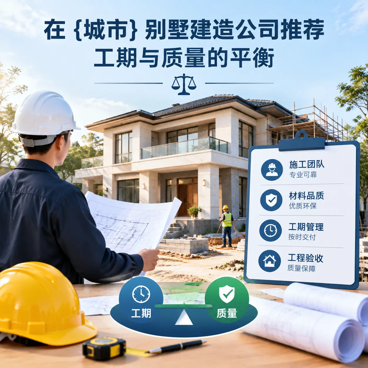 在 汇川 别墅建造公司推荐，工期与质量的平衡