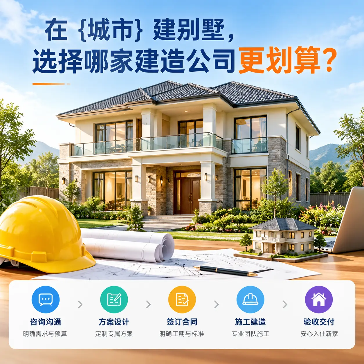 在 汇川 建别墅，选择哪家建造公司更划算？