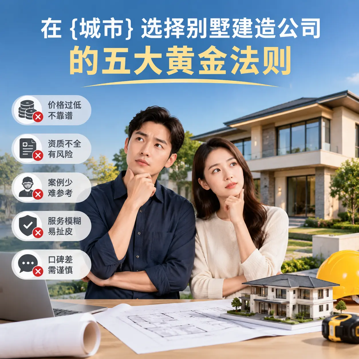 在 汇川 选择别墅建造公司的五大黄金法则