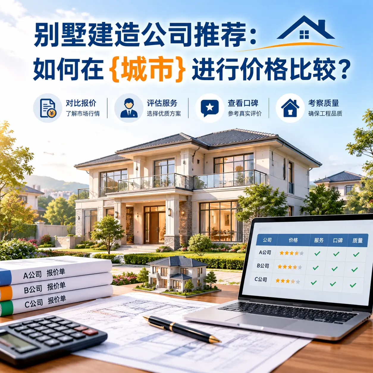别墅建造公司推荐：如何在 汇川 进行价格比较？