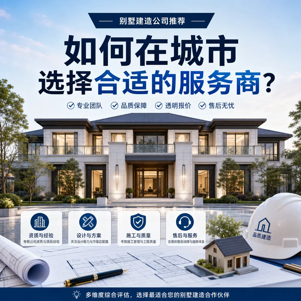 别墅建造公司推荐：如何在 汇川 选择合适的服务商？