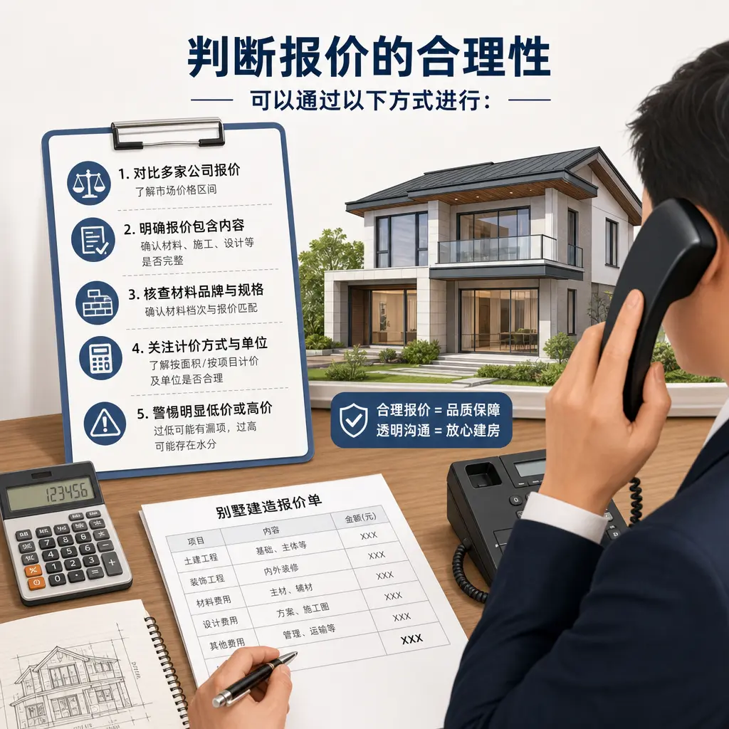 选择汇川别墅建造公司时,电话咨询的注意事项