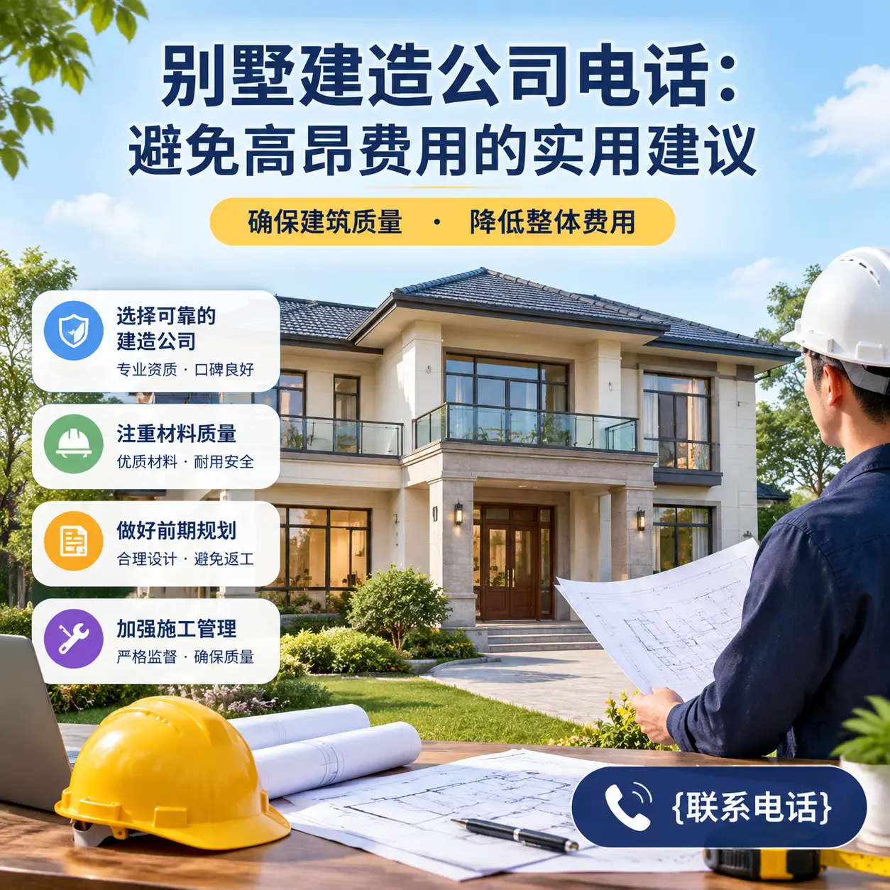 汇川别墅建造公司电话：避免高昂费用的实用建议