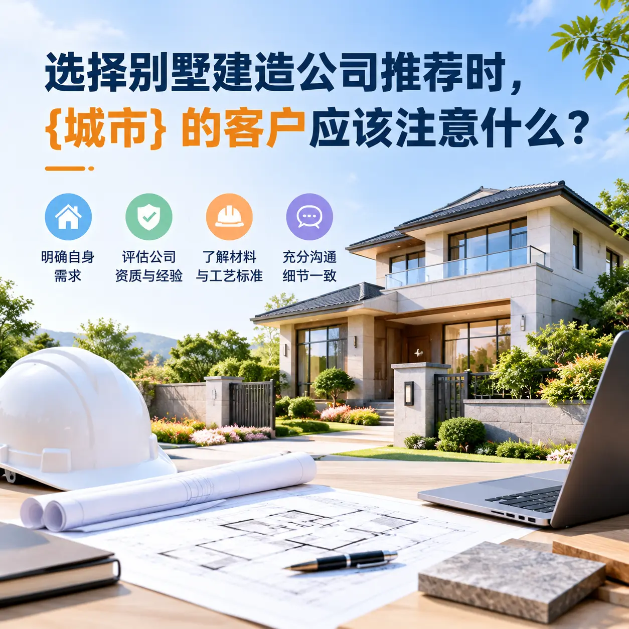 选择别墅建造公司推荐时，汇川 的客户应该注意什么？