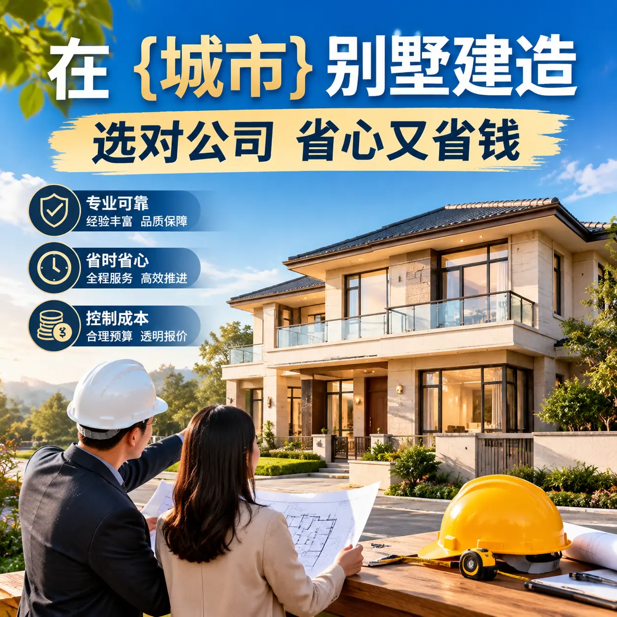 在 汇川 别墅建造，选对公司省心又省钱