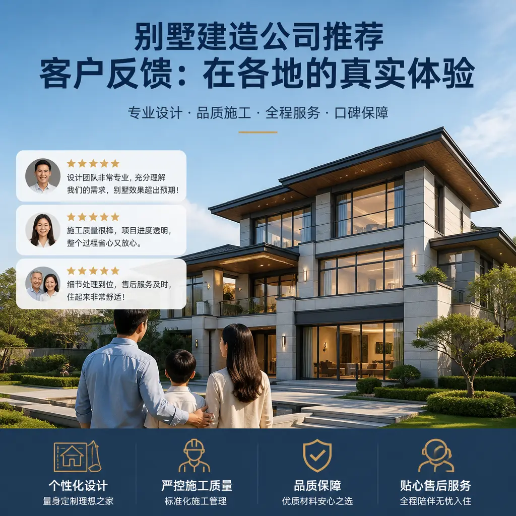 别墅建造公司推荐的客户反馈：在 汇川 的真实体验