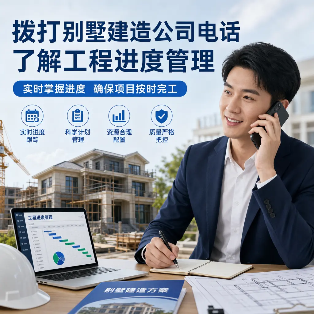 拨打汇川别墅建造公司电话，了解工程进度管理