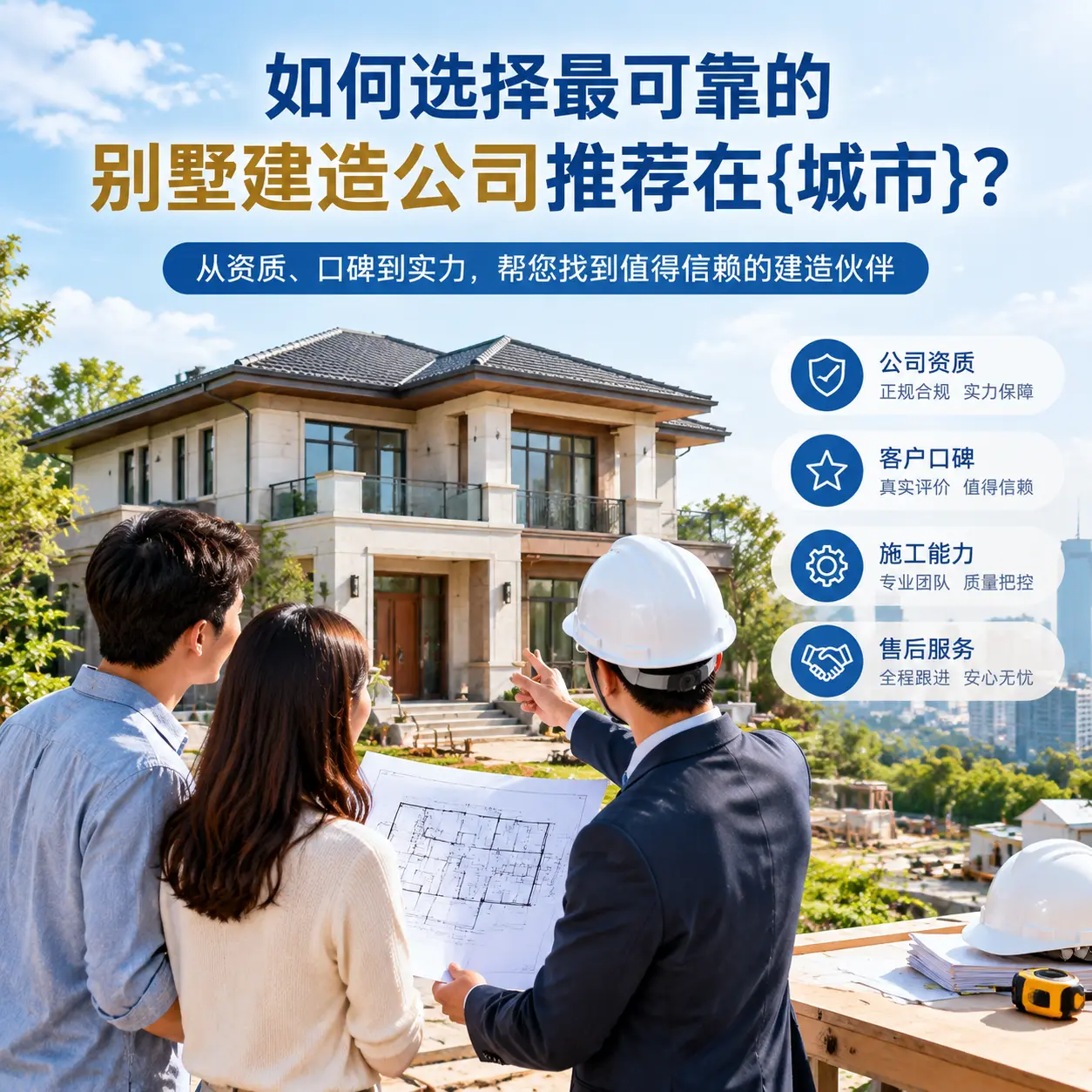 如何选择最可靠的别墅建造公司推荐在汇川?