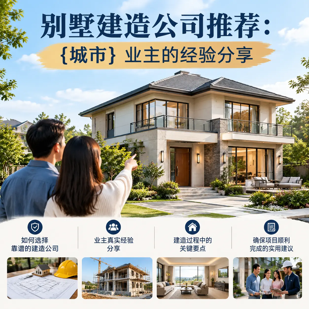 别墅建造公司推荐: 汇川 业主的经验分享