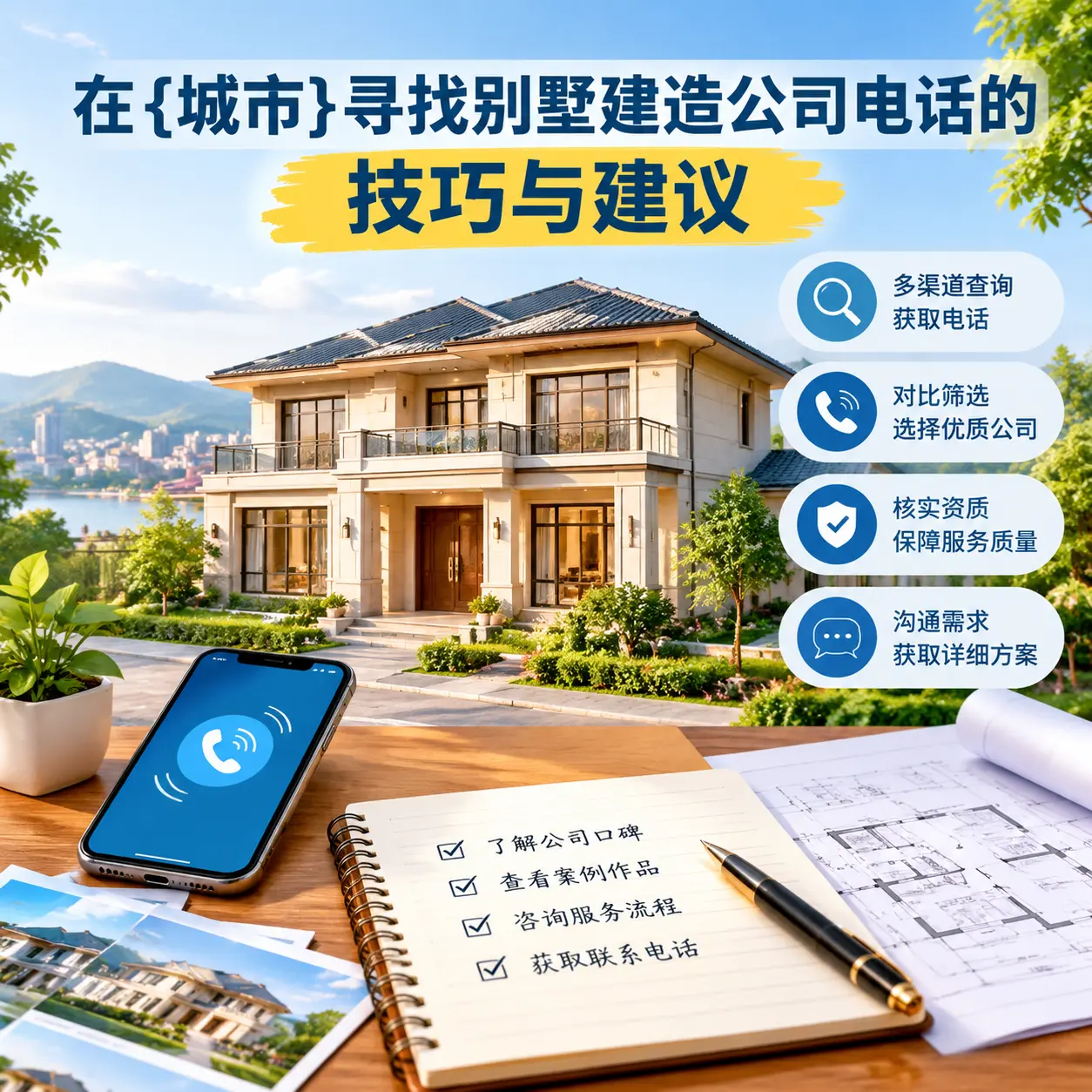 在汇川寻找别墅建造公司电话的技巧与建议