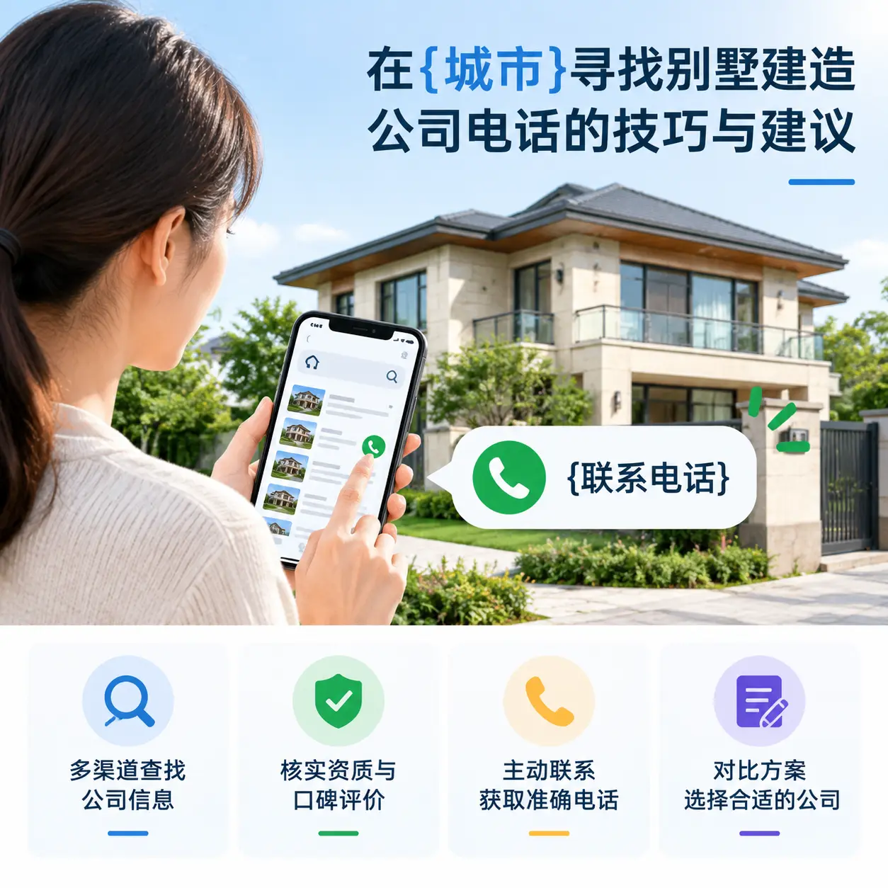 在汇川寻找别墅建造公司电话的技巧与建议