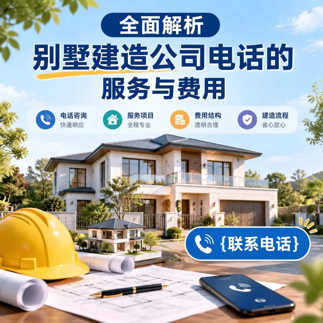 全面解析汇川别墅建造公司电话的服务与费用
